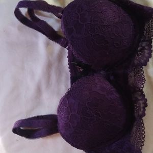 Shekini purple Push up bra 34B